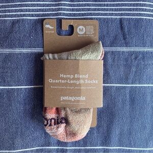 Patagonia Hemp Quarter Socks Birch
White, Medium